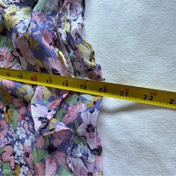 Kori Multicolor Floral Ruffle Blouse - Picture 7 of 8